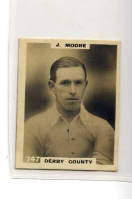 (Jf4917) PHILLIPS,PINNACE FOOTBALLERS,J.MOORE DERBY COUNTY,1922,#747
