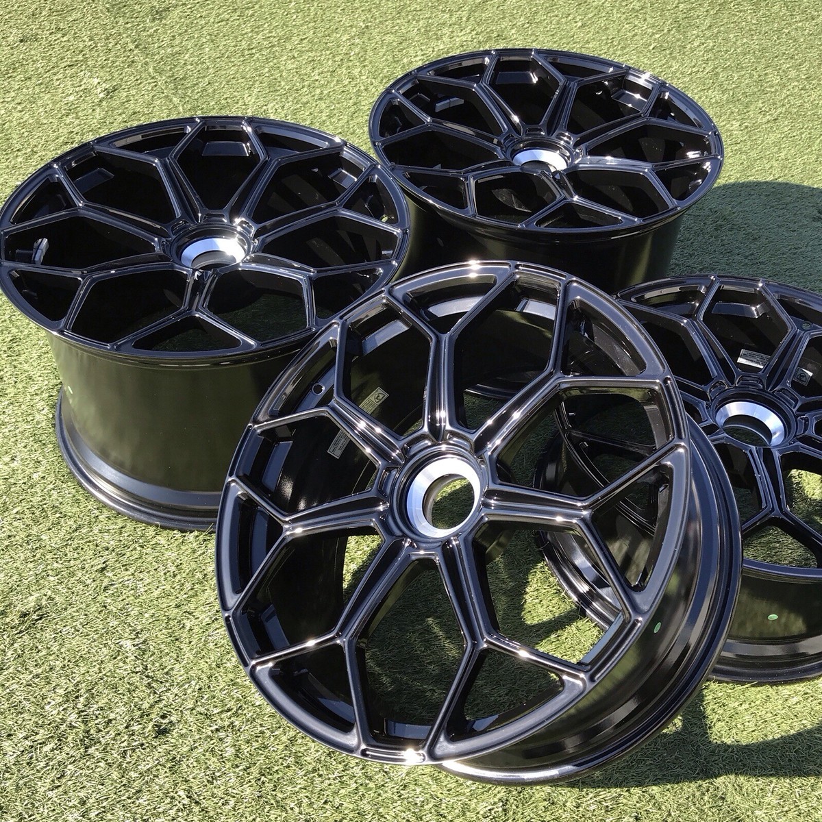 20 21 LAMBORGHINI RIMS GENUINE FACTORY OEM RIMS BLACK ORIGINAL SV