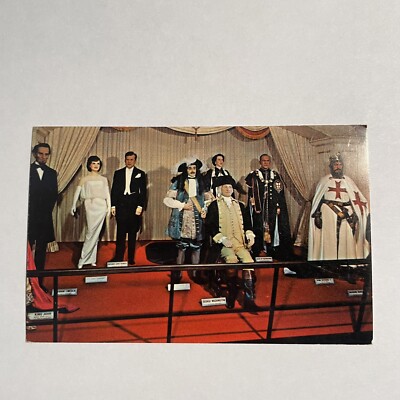 Canadian Wax Gallery Hall Of Kings And Presidents Vintage Postcard