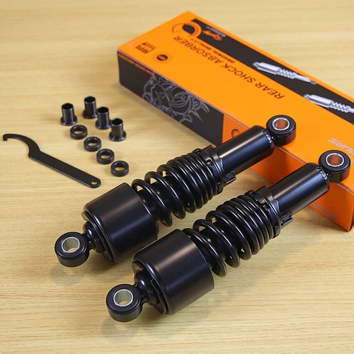 Rear Suspension Shocks Absorbers 10.5'' For Harley Dyna Sportster FLH/FLT FXDWG - Picture 9 of 18