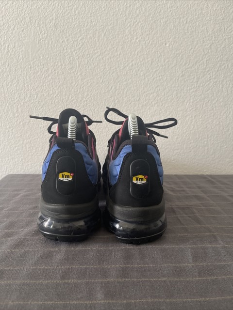 vapormax plus red violet blue