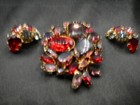 Juliana Brooch and Earrings — photo 1