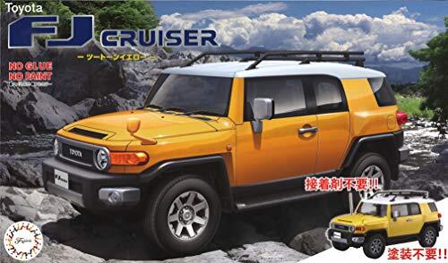 1/24 Toyota FJ Cruiser 黄色　fjクルーザー Fujimi 1/24 TOYOTA FJ CRUISER two-tone yellow Plastic Model