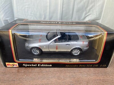 Maisto Mercedes-Benz SLK 230 1996年1:24銀色 マイスト メルセデスベンツ SLK230 Mercedes Benz SLK 230 - Silver
