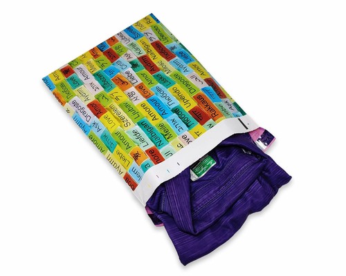 Liebe um die Welt Poly Versandtaschen 10x13" Danke Versand Versandtasche - Bild 8 von 13