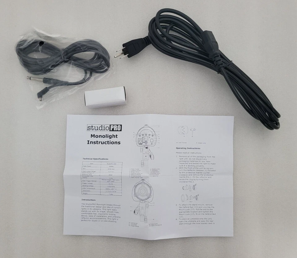 Studio PRO AP-600 Monolight - Image 3 of 4