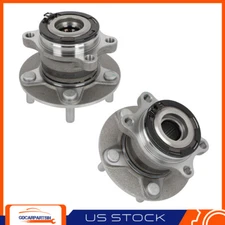 Set (2) AWD Rear Wheel Hub Bearing Assembly Fits 2014-2019 Mitsubishi Outlander