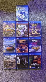 Play Station Slim 1- TB, 3 Controllers, 10 Games, 1 USB mic.  1 Fan/Charge Stand