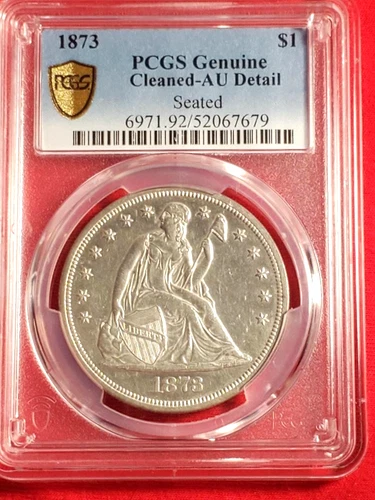 1873-P Seated Liberty Dollar — photo from the most recent tracked eBay sale