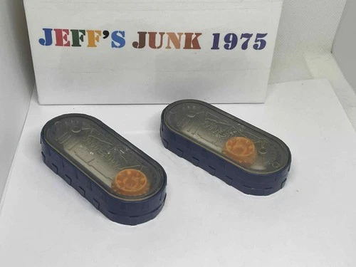 Vintage MOTU Attack Trak Vehicle ORIGINAL Wheels Tread Lot 2 Parts Tracks READ