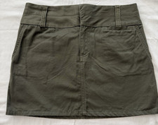 Vintage Y2K Old Navy Green Skirt Womens Size 2 with/Pockets