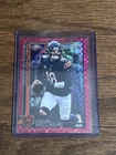 2025 Topps Chrome Football Caleb Williams Hot Pink XFractor #52 Chicago Bears