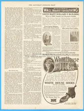 1910 Mastic Wall Board & Roofing Co Cincinnati OH Bishopric Home Sheathing Ad