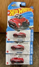 (3) HOT WHEELS Pedal Driver Red Treasure Hunt TH HW Ride-Ons Mainline JBC23 2025