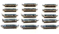 Lot of 15 Vintage Sprague Vitamin Q 0.001 uf 600v Capacitors Guitar Tone Caps