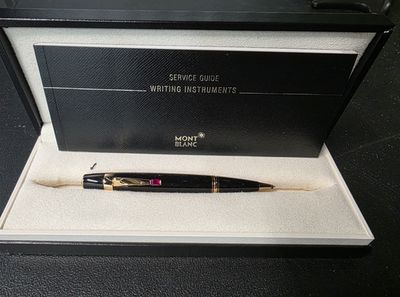 MONTBLANC BOHEM Rouge ボールペン MONTBLANC BOHEME ROUGE Twist Ballpoint Pen Red Jewel with Service