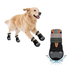Dog Booties,Waterproof Dog Shoes for Large Medium Small Dogs,Suitable for Sum...