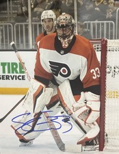 Samuel Ersson Signed 8x10 Photo!Philadelphia FLYERS Goalie! W/COA