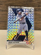 2021 Mosaic #108 Jose Altuve Silver Mosaic Prizm Astros