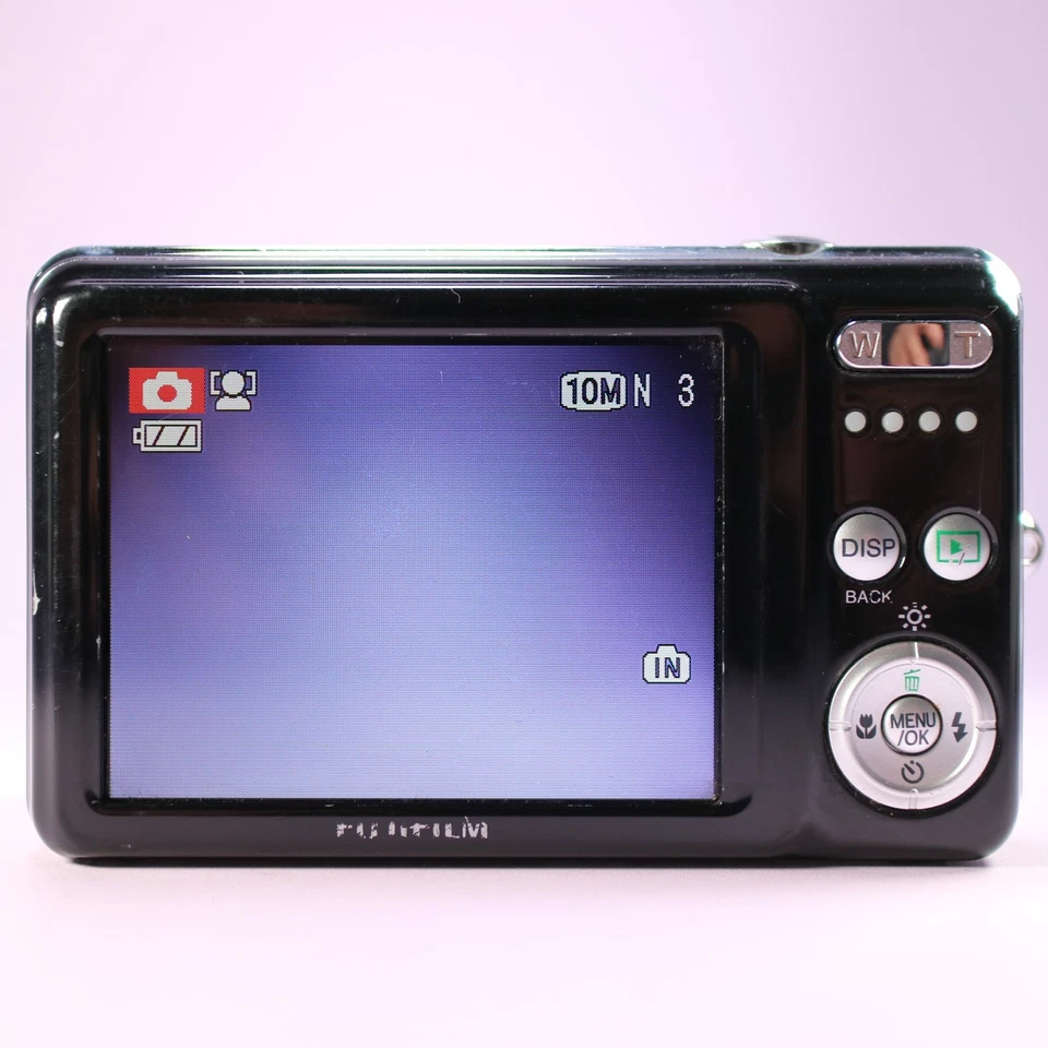 Fujifilm Digital Camera FinePix J28 10.2MP Black Tested - Image 3 of 4