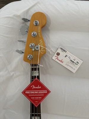 Fender American Ultra Jazz Bass 3-Color Sunburst Electric Bass Guitar