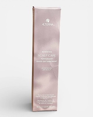Alterna Renewing Haircare Scalp Care Peppermint Leave-On Treatment! NIB