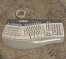 Microsoft Natural Multimedia Keyboard 1.0A PS/2 RT9470, Tested Working Mint Cond