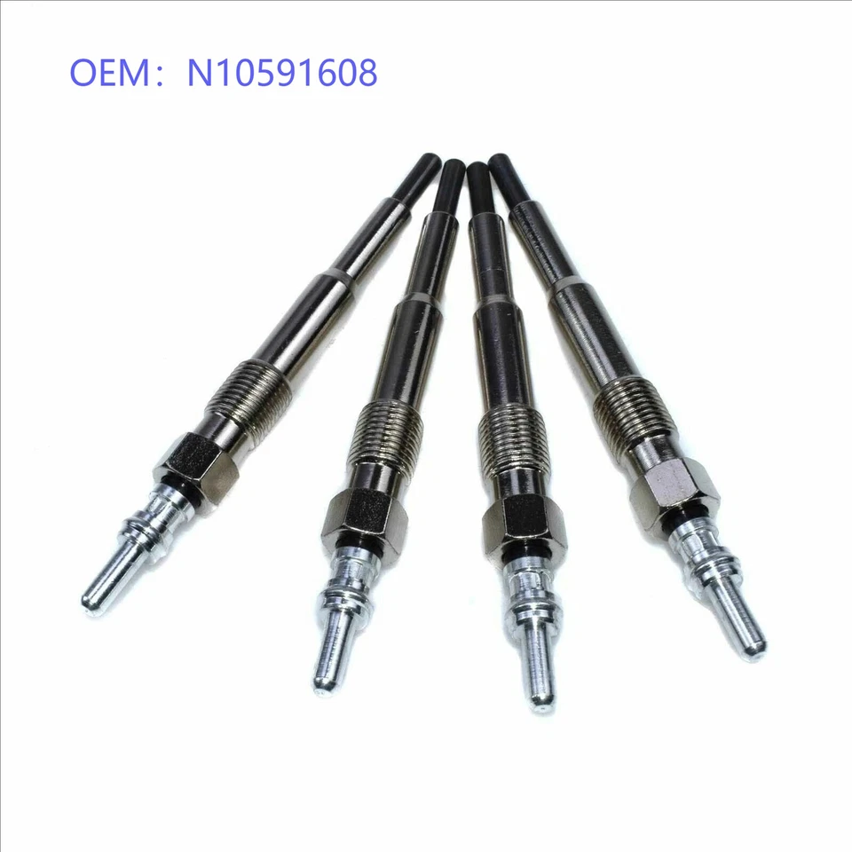 Volkswagen Bora Beetle Golf Engine Electric Heat Plug Diesel Engine 4 pieces Foto 2 de 2