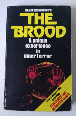 The Brood (1979) David Cronenberg Mayflower 1st   Vintage Horror Novel Paperback
