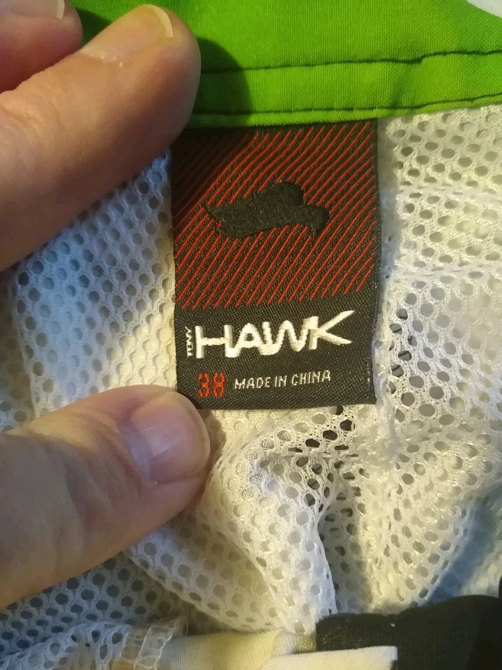 Raro De Colección Excelente Y2K Tony Hawk Geométrico Neón Board Shorts Talla 38 Foto 4 de 4