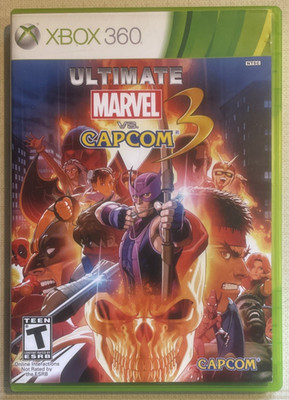 Ultimate Marvel vs. Capcom 3 Microsoft Xbox 360 Video Game w/ Manual F0522
