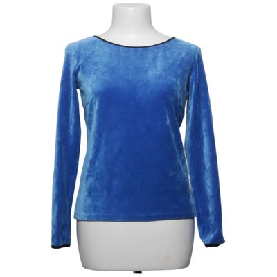 Vanilia, Langarmshirt, Größe: 38, Sweat Velvet, Blau #m4e