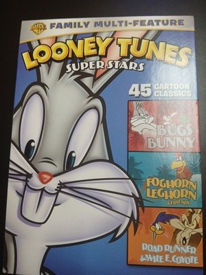 Looney Tunes Super Stars Family Multi-Feature 3-DVD Set Bugs Bunny