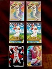 (6) Lot Mike Trout Baseball Cards, 8 Bit Ballers, Titans Of The Game + More