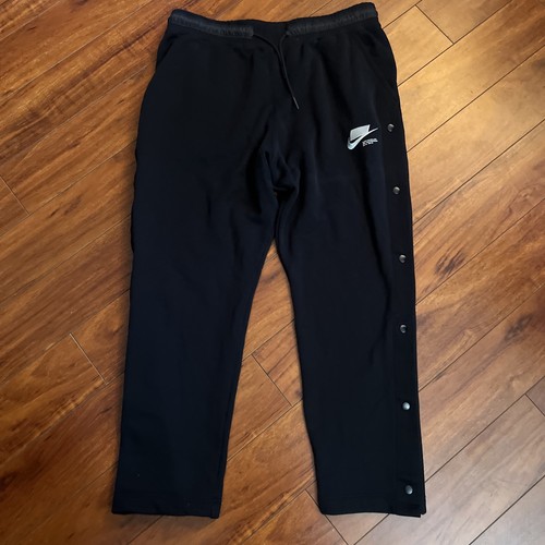 Nike NSW French Terry Tear Away Trainingshose Schwarz CU3820-001 Herren Größe XL Neu ohne Etikett - Bild 3 von 14