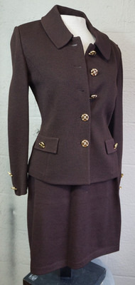 St. John Collection women s two piece knit skirt and blazer set Top 4 / Skirt 6