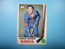 1969/70 O-PEE-CHEE NHL HOCKEY CARD #109 GORD LABOSSIERE EX/NM SHARP!! 69/70 OPC