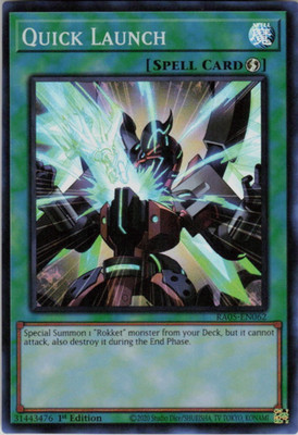 Quick Launch - RA05-EN062  - Super Rare  - NM/M
