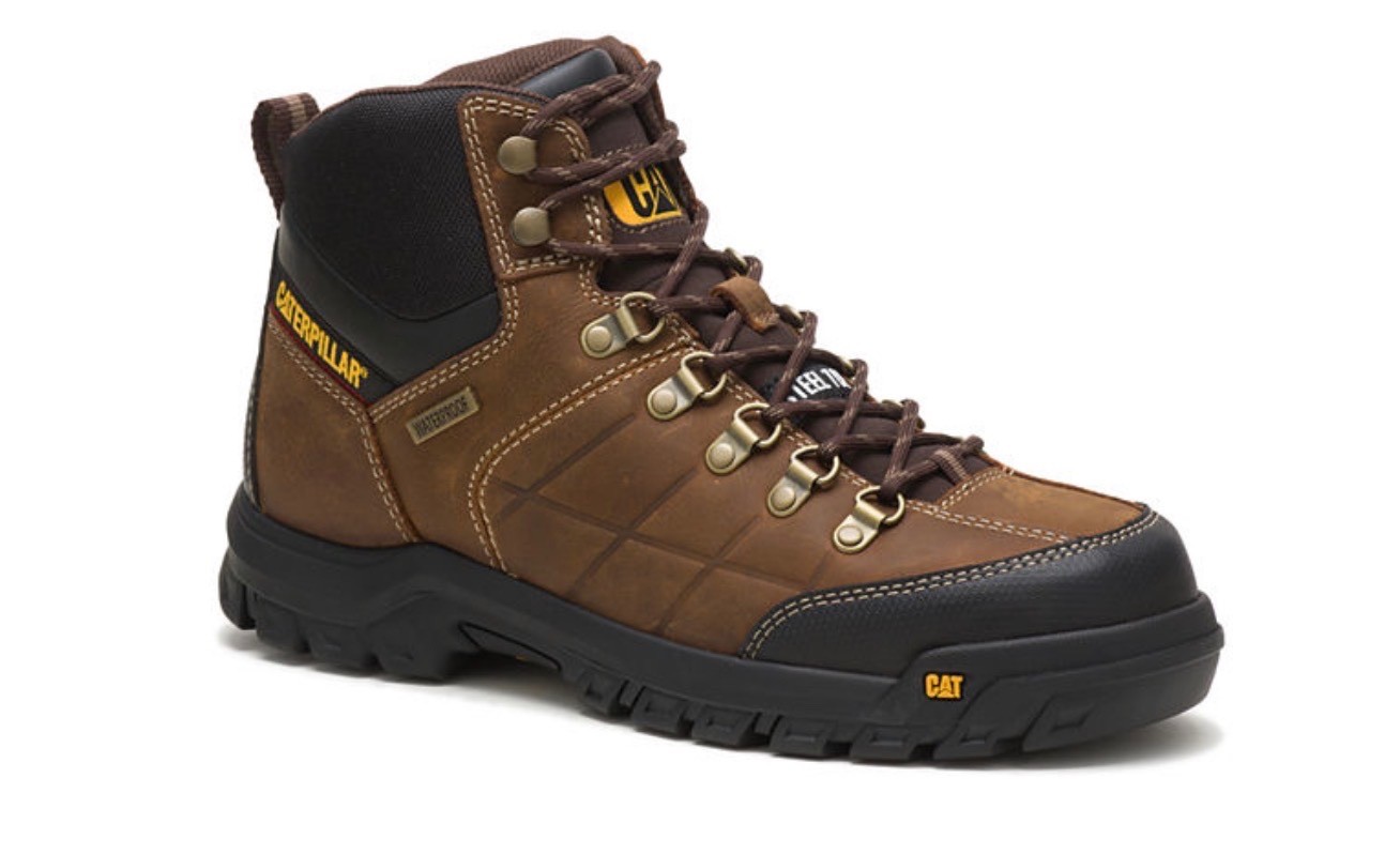 Caterpillar Men's Threshold Waterproof Steel Toe Work Boot P90935 Boots Wide Cat