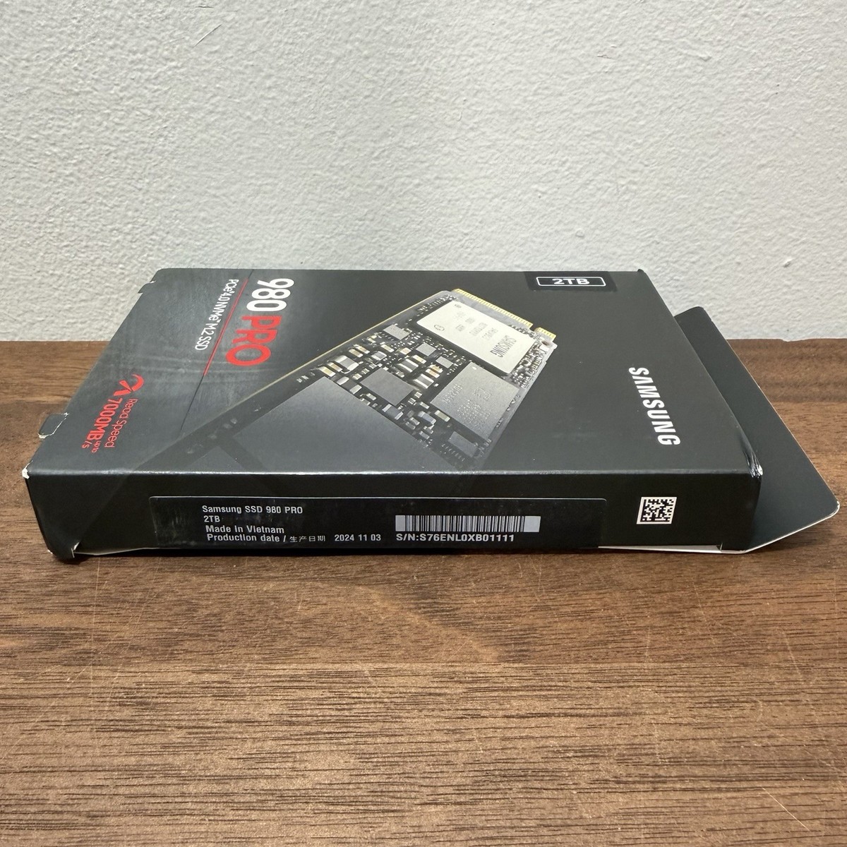 Samsung 980 PRO, 2TB, Internal, M.2 2280 (MZ-V8P2TOB/AM) Solid