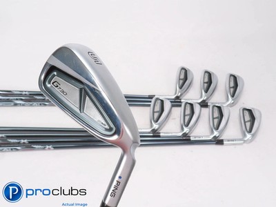 Nice Ping G730 5-PW,UW,50 Iron Set Blue Dot - Recoil Stiff Flex Graph +1'' 508249