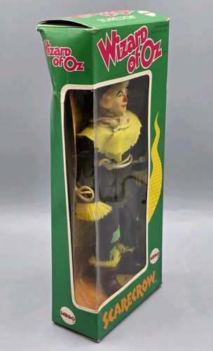 VINTAGE 1974 MEGO Wizard of Oz The Scarecrow 8" Figure w/Original Box - NEW - Afbeelding 8 van 12
