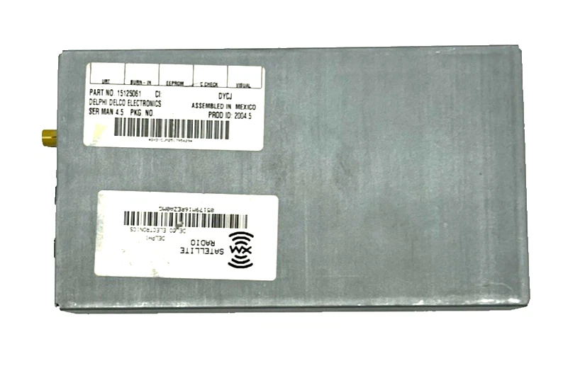 15125061 OEM New ACDelco XM Satellite Radio Receiver 2004-2005 Cadillac DeVille - Image 4 of 4