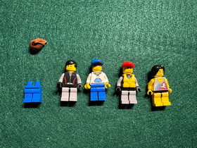 Lego City Lot: 4644, 7733, 7732,7631 - Marina, Trucks, Plane - All pieces & figs