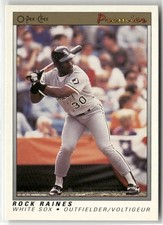 1991 O-PEE-CHEE PREMIER #97 ROCK RAINES CHICAGO WHITE SOX
