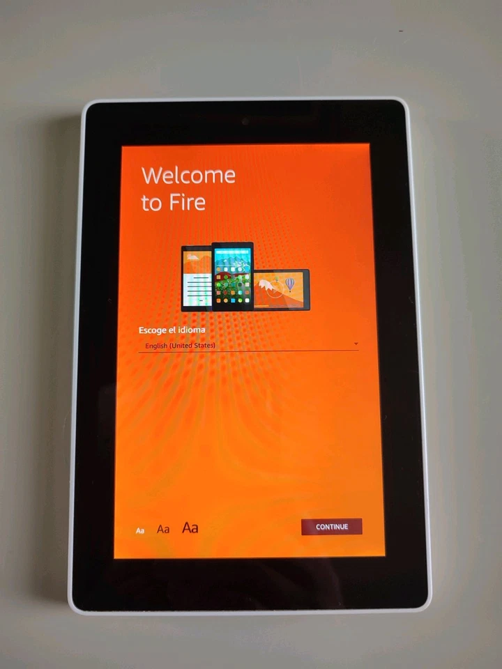 Amazon Kindles Fire (4th Gen), White, 8gb, 7" - Image 2 of 3