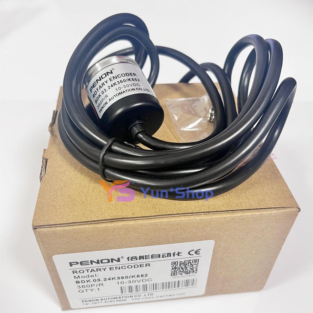 BDK 03.24K360/K552 Incremental Rotary Encoder 360PPR 10-30VDC HTL 30mm New