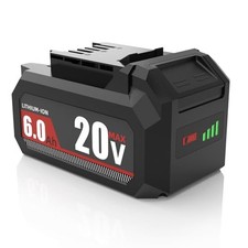 20V 6.0Ah Battery for Skil 20V Battery Replacement, Compatible with Skil PWR ...