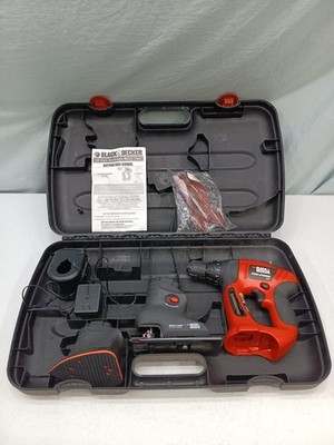 Black & Decker MT1203 Fire Storm 12V Multi-Tool Drill Jig Saw Sander Set Read