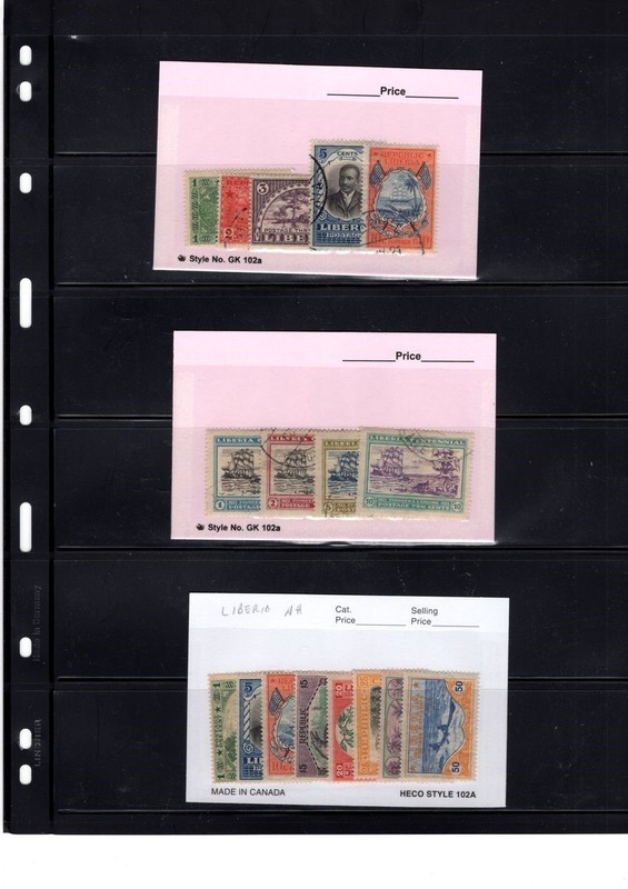 BH GOLDPATH: LIBERIA POSTAGE STAMP LOT 16 DIFFERENT BHS_001_152_8